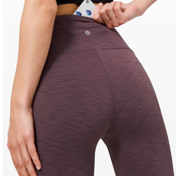 lululemon athletica Pants - Lululemon Power Within High-Rise Black Currant 4